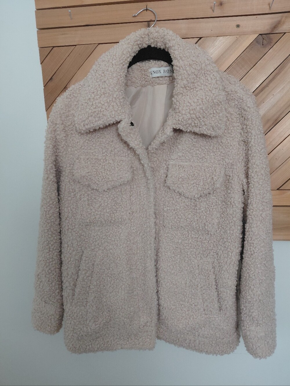 Knox Rose Cream Jacket Size Small